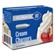 Dreamwhip Cream Chargers N2O 10 Pack (10 Bulbs)