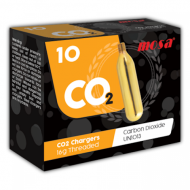 Mosa Carbon Dioxide CO2 Chargers 16g Threaded (12)