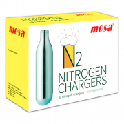 Mosa Nitrogen Chargers N2 10 Pack x 24 (240 Bulbs)