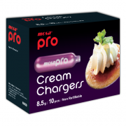 Mosa Pro Cream Chargers N2O 8.5g 10 Pack (10 Bulbs)