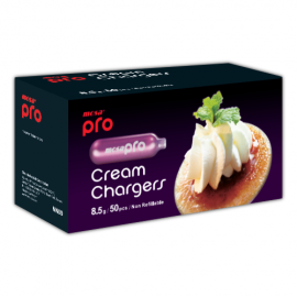 Mosa Pro Cream Chargers N2O 8.5g 50 Pack x 12 (600 Bulbs)