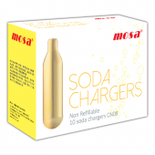 Mosa Soda Chargers CO2 10 Pack x 360 (3600 Bulbs)