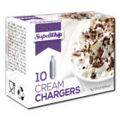 Supawhip Cream Chargers N2O 10 Pack x 12 (120 Bulbs)