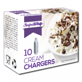 Supawhip Cream Chargers N2O 10 Pack x 6 (60 Bulbs)