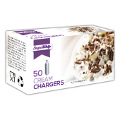 Supawhip Cream Chargers N2O 50 Pack x 4 (200 Bulbs)